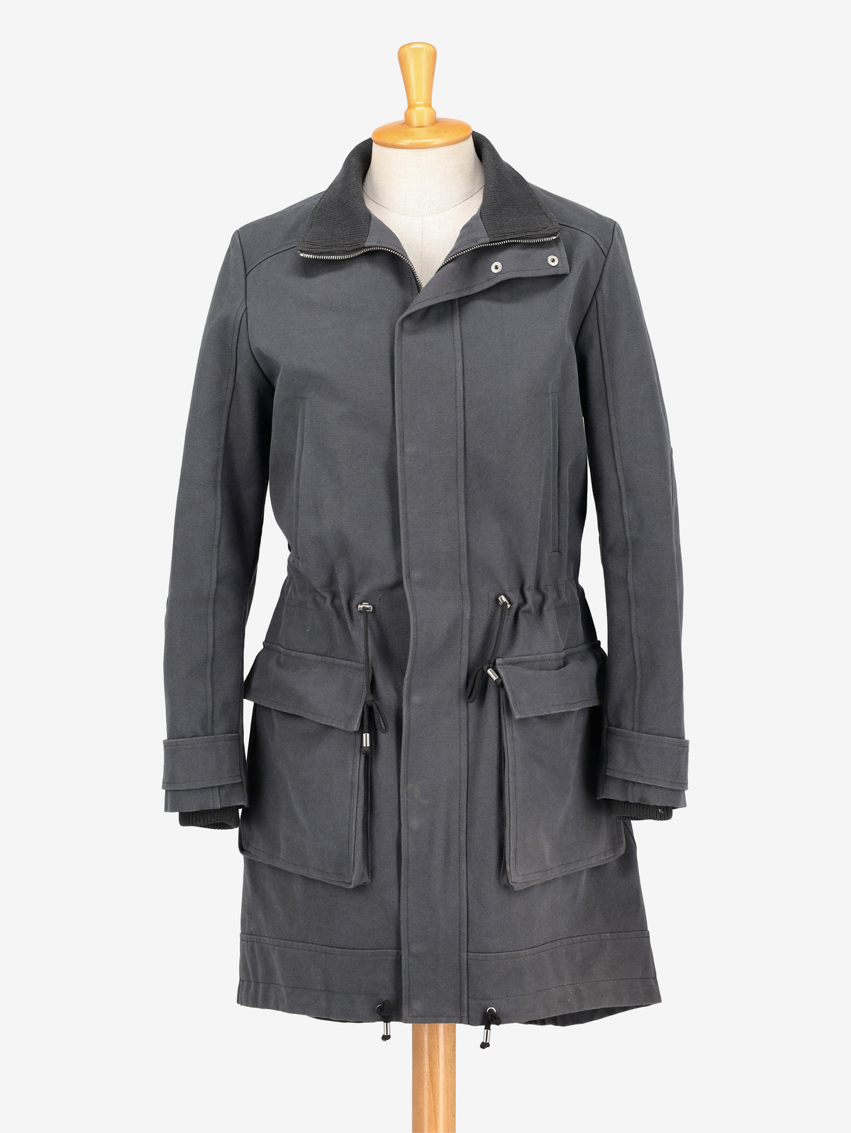 Vintage Ash Grey Parka WCV250801.01  Cristian Pellizzari 