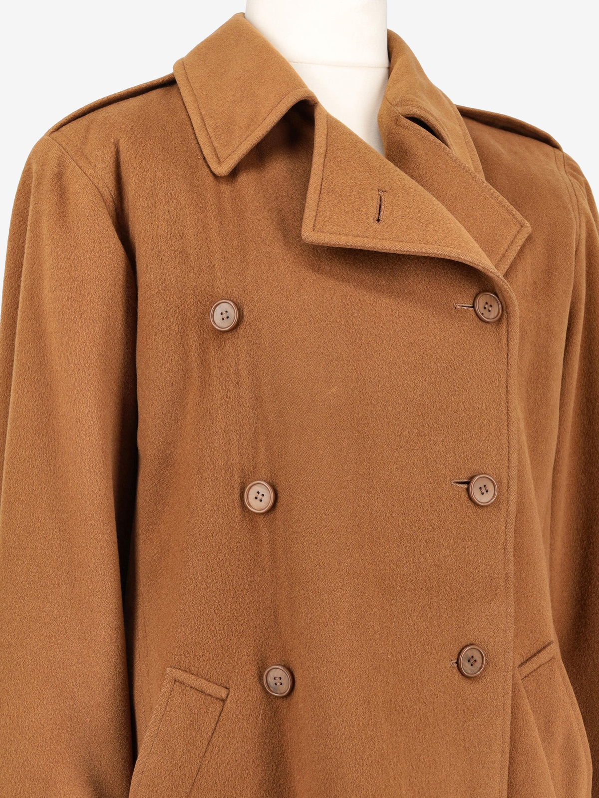 Trench in lana Yves Saint Laurent