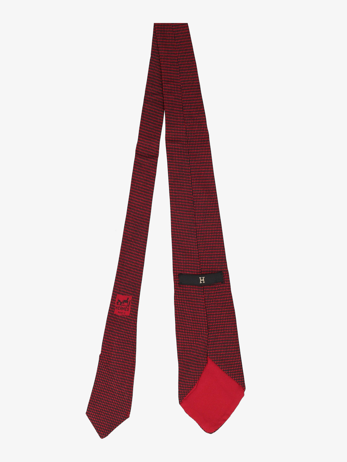 Hermès Patterned Tie 161225.20  Hermes 