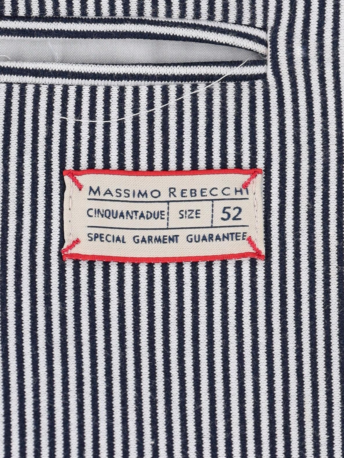 Massimo Rebecchi  Striped Jacket WCV250830.02  Massimo Rebecchi 