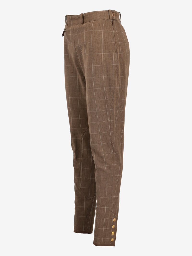 Hermès Checked Riding Trousers MR200625.46  Hermes 
