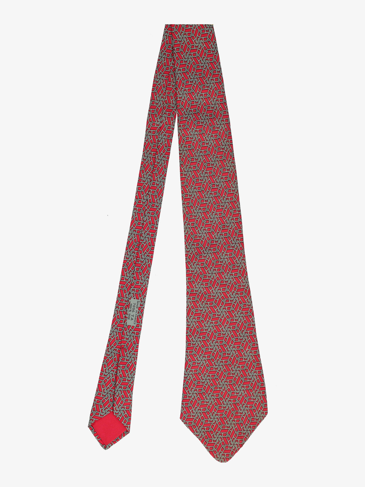 Hermès Patterned Tie 161225.30  Hermes 