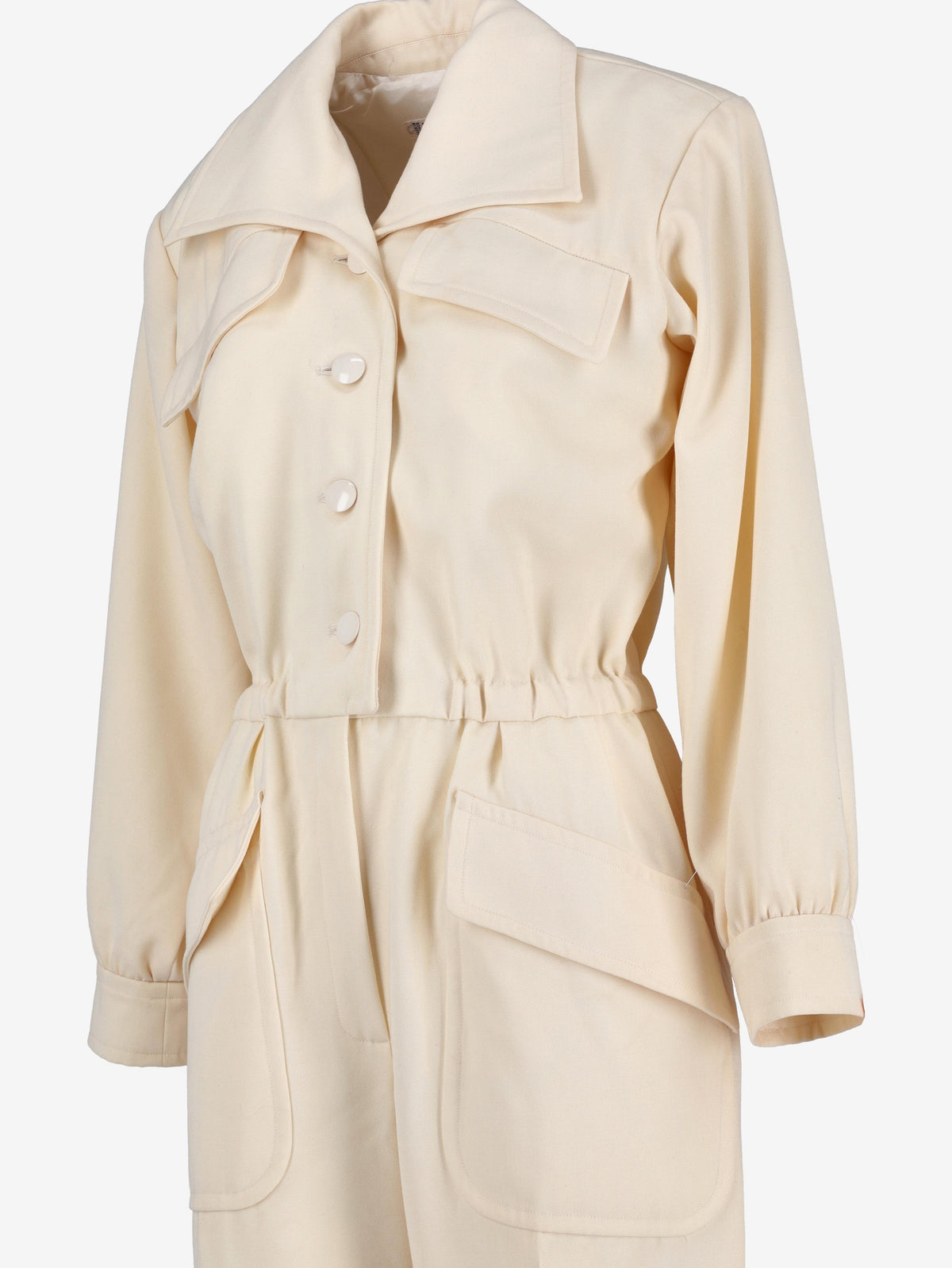 Yves Saint Laurent Ivory Jumpsuit MR120725.24  Yves Saint Laurent 