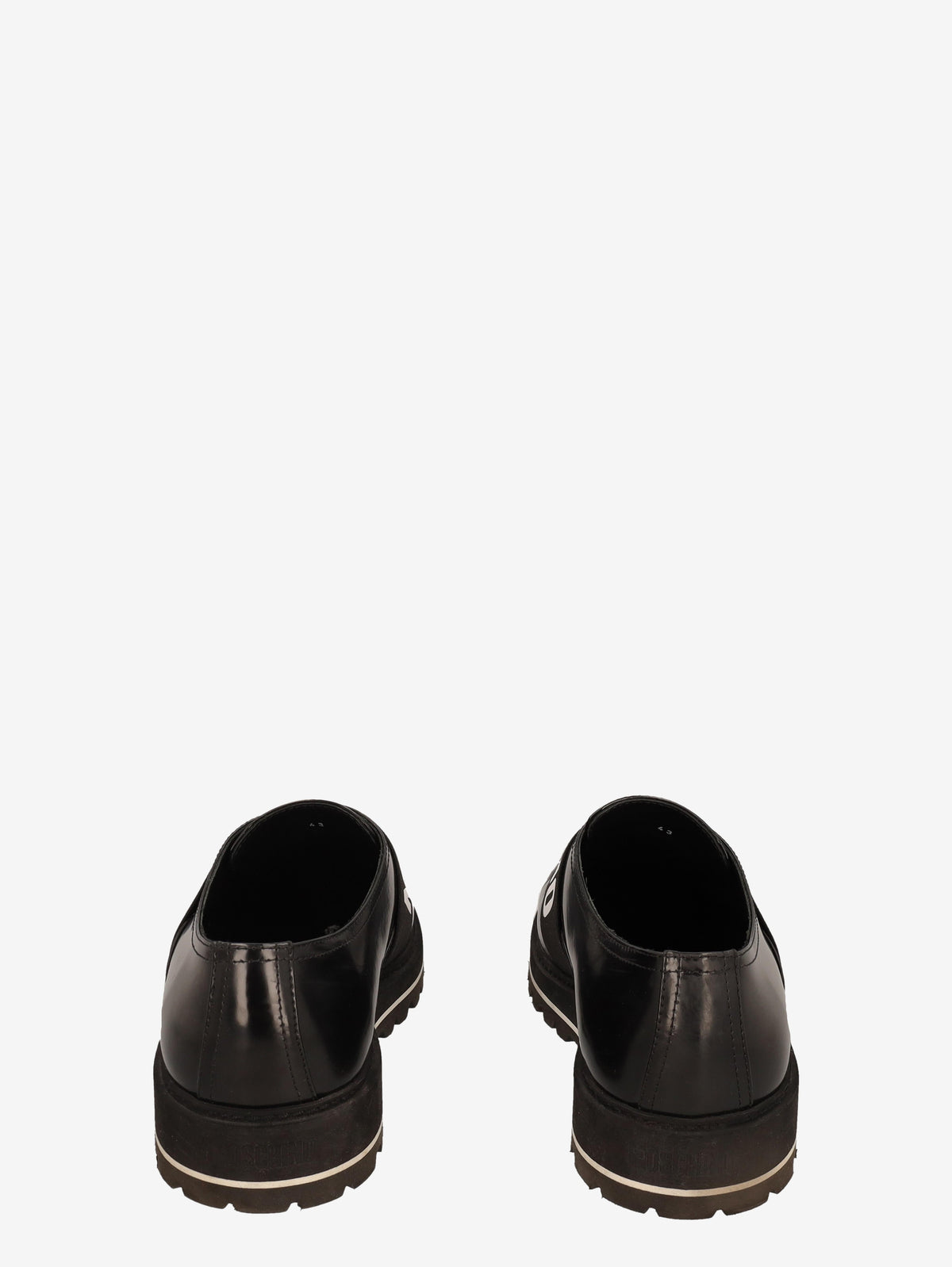 Moschino Men's Shoes in Black Patent Leather WCV250819.05  Moschino 