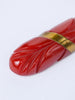1950s red bakelite brooch W22061030  Vintage 