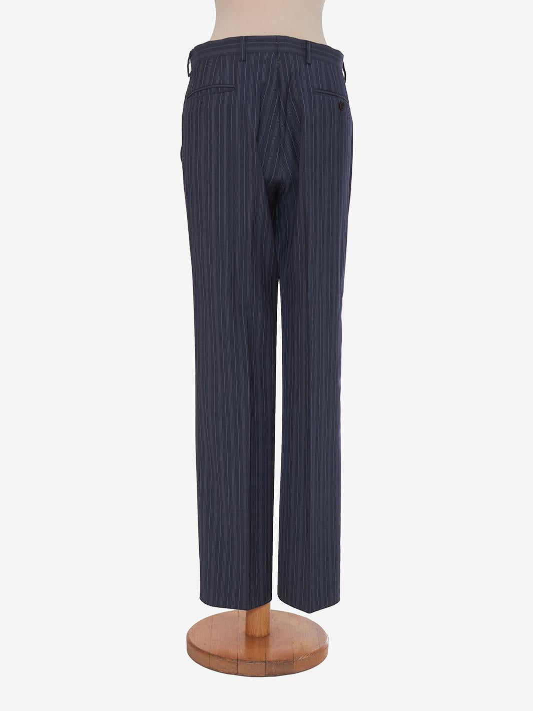 Paul Smith 蓝色羊毛真丝西装