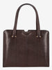 Vintage Brown Lizard Leather Handbag WCV300625.35  Vintage 