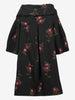 Kenzo Floral Wool-Blend Coat with Voluminous Collar W27526.29  Kenzo 