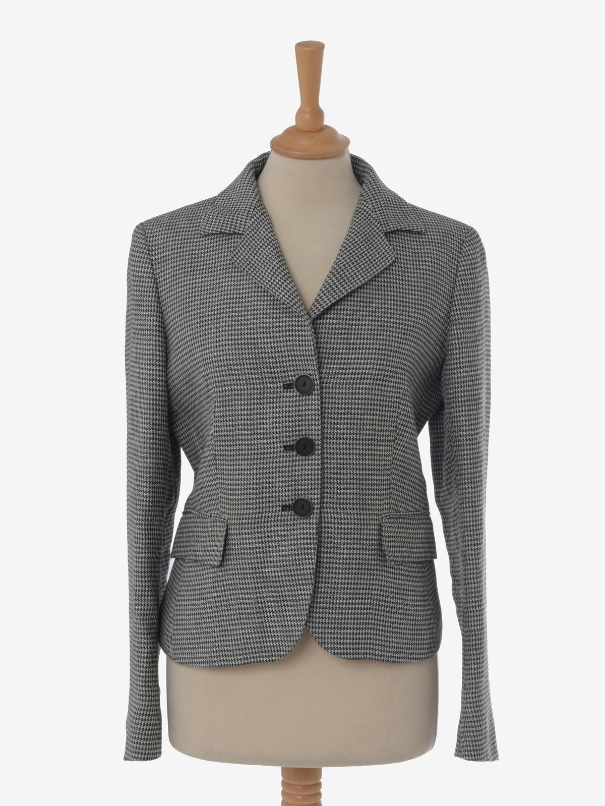 Max Mara Pied De Poule Jacket