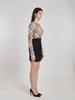 2010 Moschino Cheap and Chic black wool fitted miniskirt C200875  Moschino Cheap And Chic 