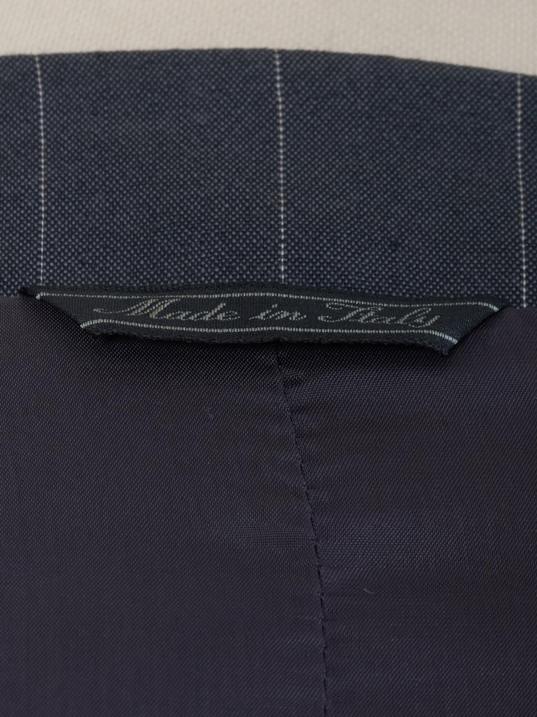 Gianni Versace grey wool pinstripe suit and jacket