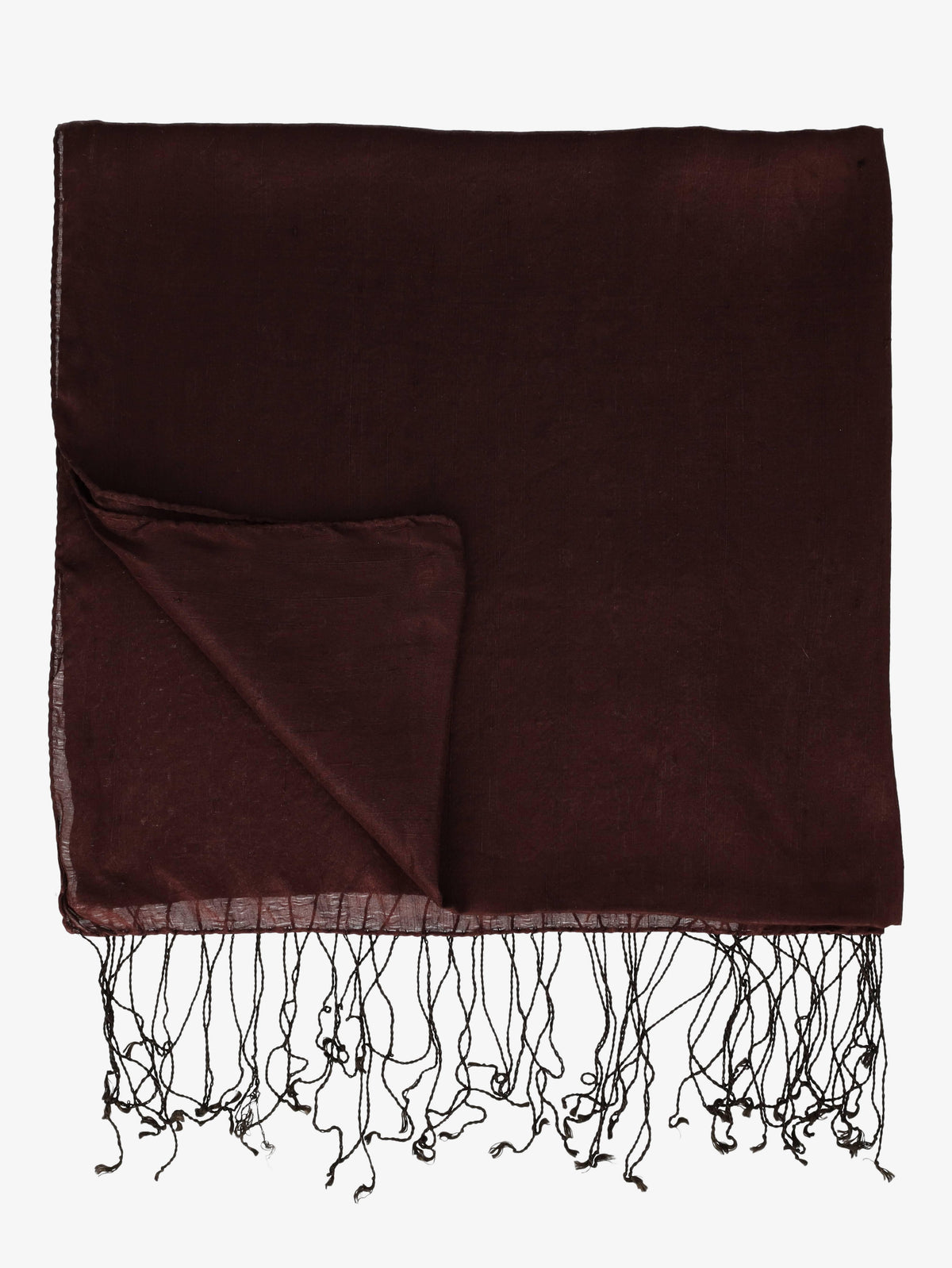 Etro Brown Silk Scarf
