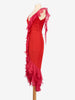 Ungaro Ruffle Dress<BR/>