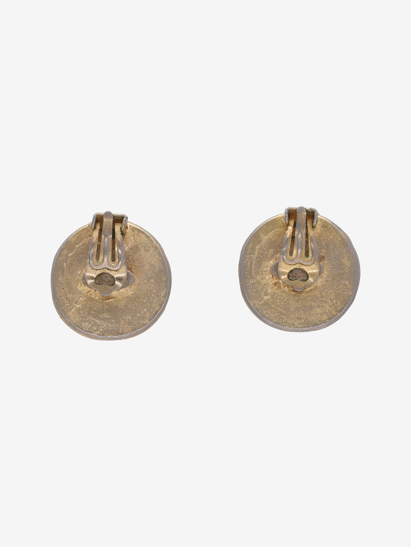 Chanel Logo Gold Coin Earrings B4625.4  Chanel 
