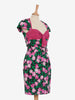 Juanita Sabbadini rose patterned dress