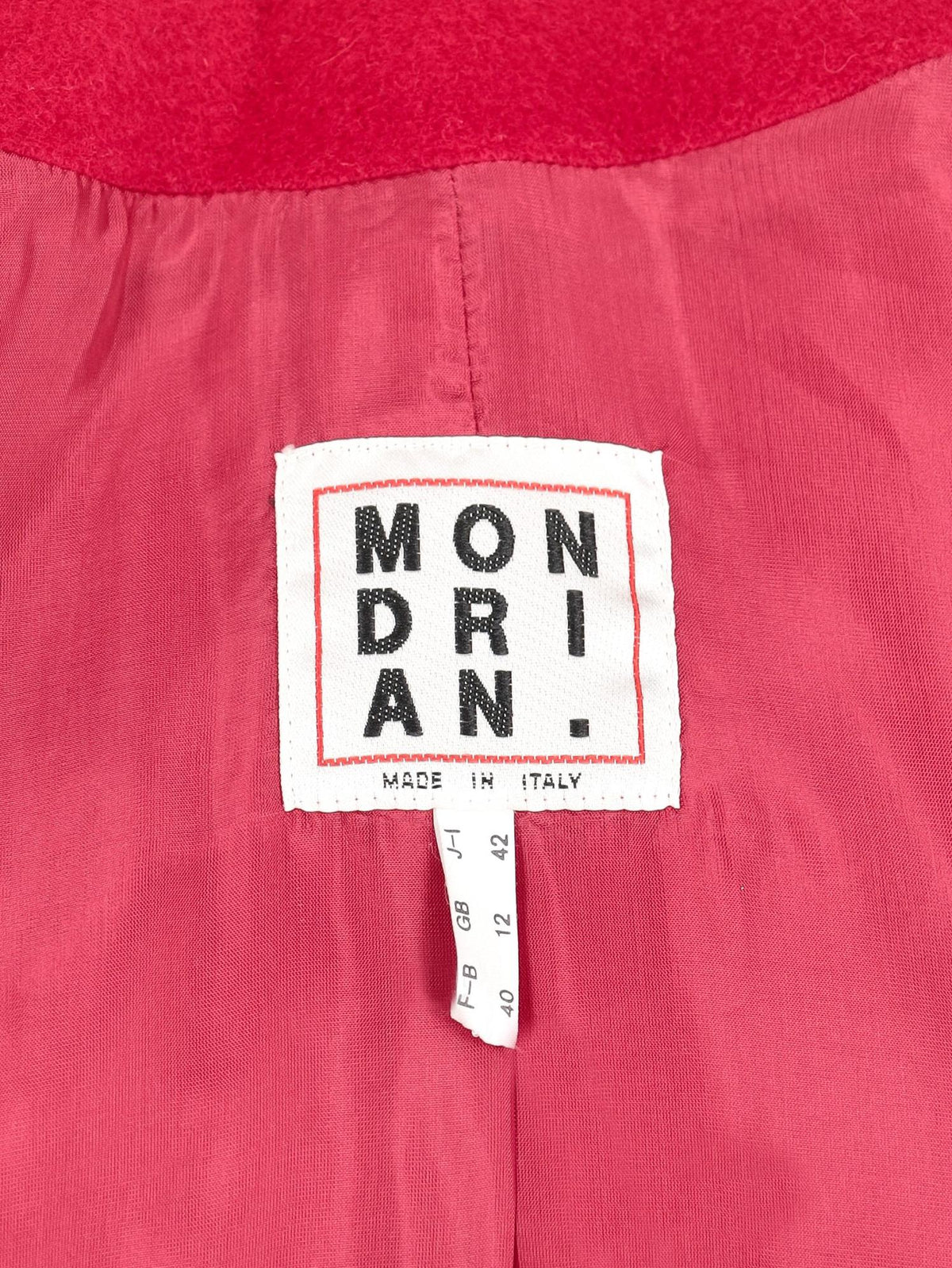 Mondrian Fucsia Fur Coat W2511.115.14  Mondrian 