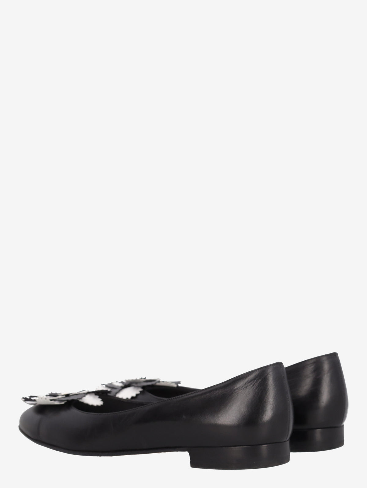 Chanel Leather Ballerina Shoes WCV24101010  Chanel 