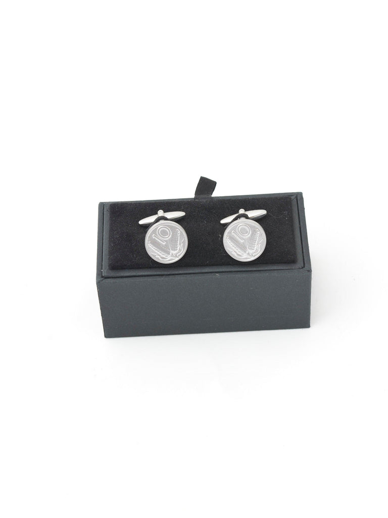 Coin-shaped cufflinks U222-9/14  Vintage 
