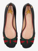 Gucci Black Ballerina With Bow WCV2410105  Gucci 