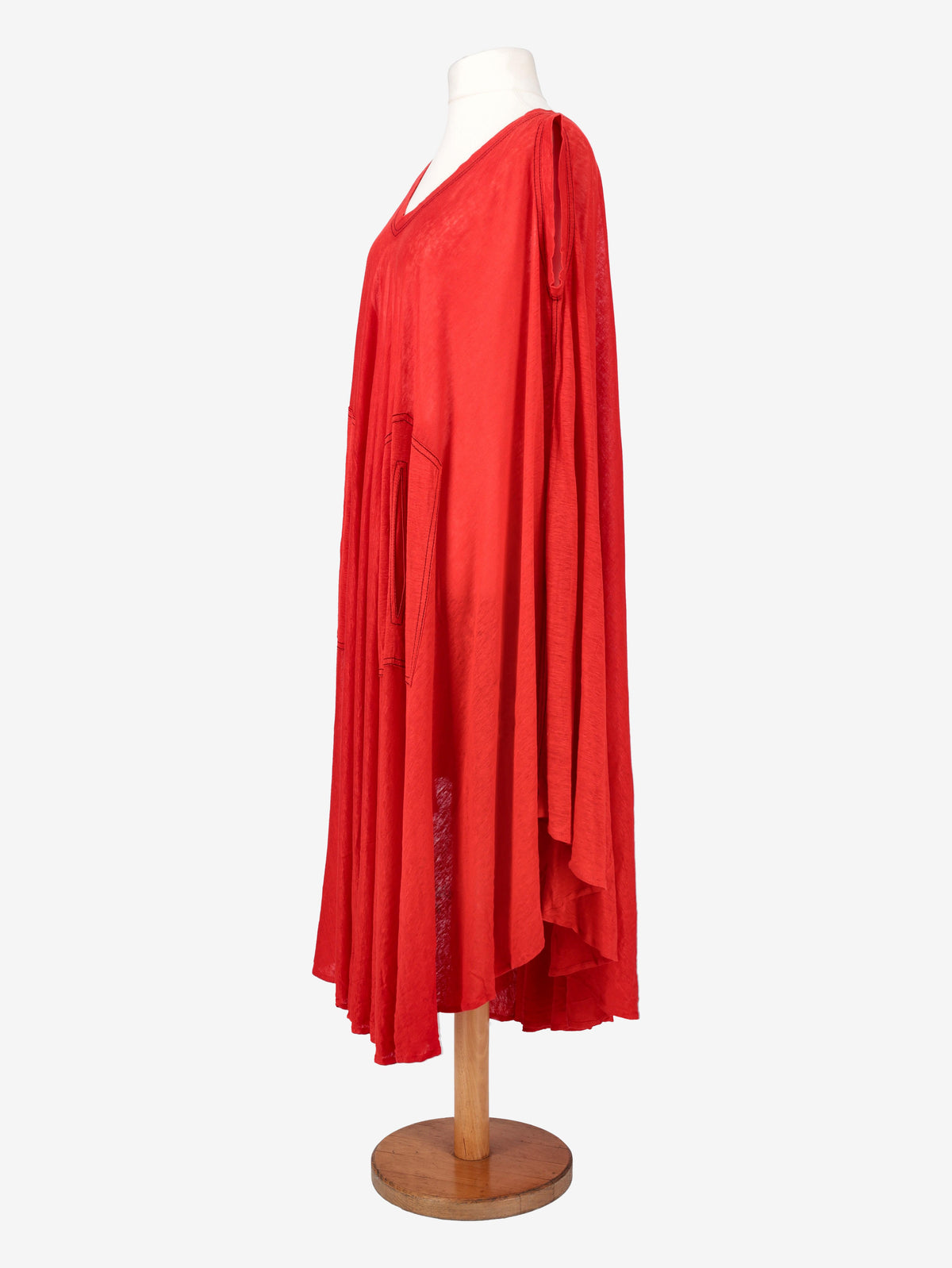 Mondrian Red Maxi Dress
