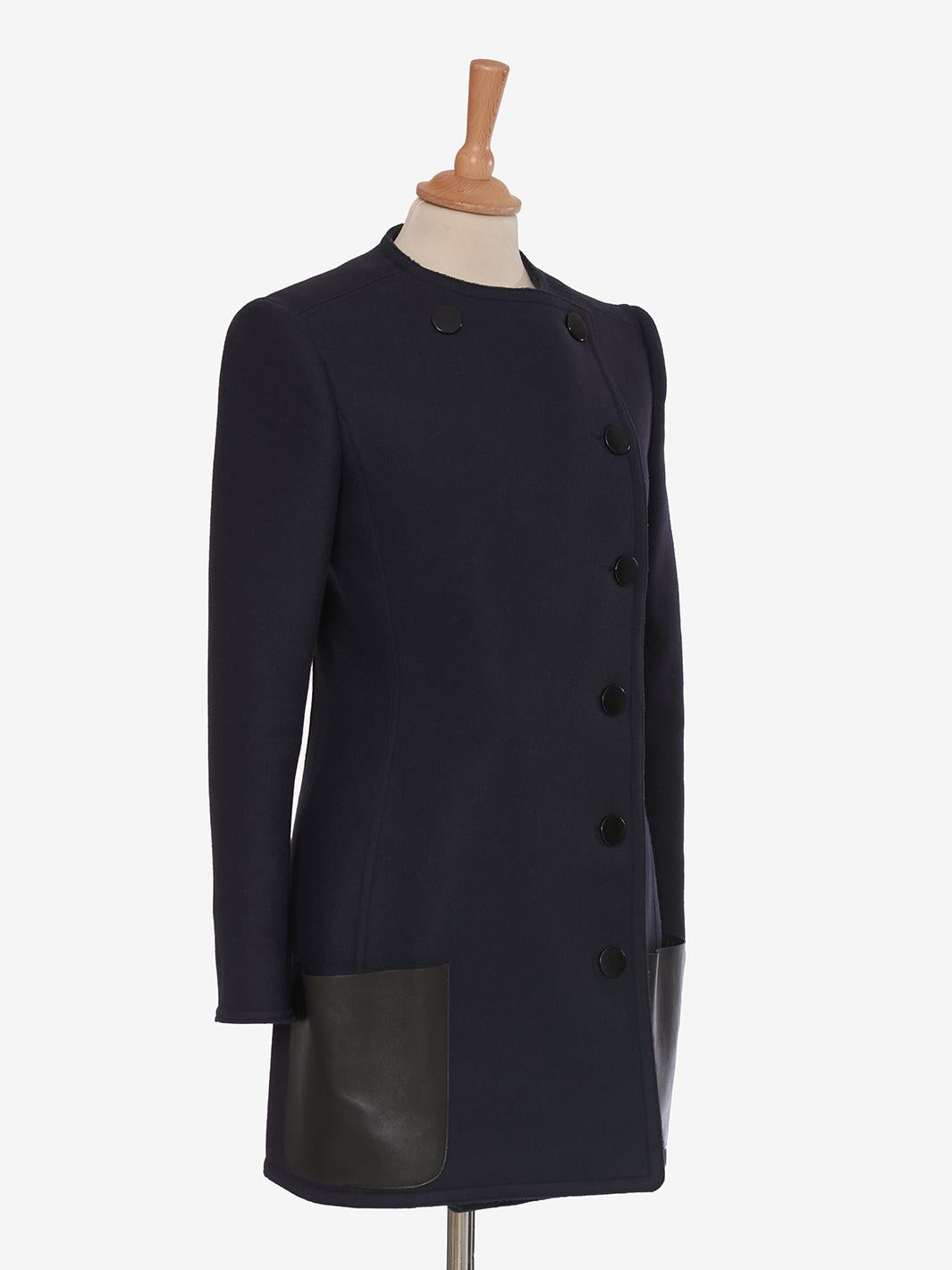 Céline Blue wool coat
