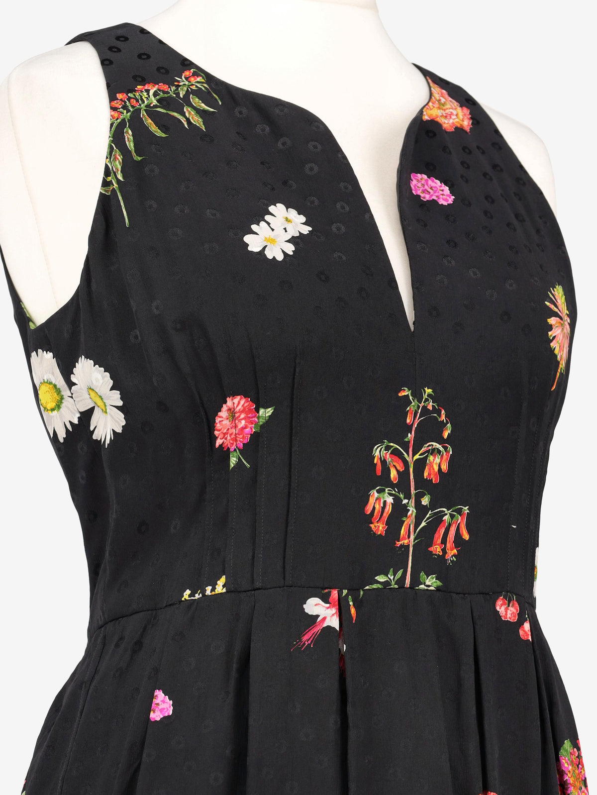 André Laug Black Floreal Cocktail Dress WCV151124.14  Andre Laug 