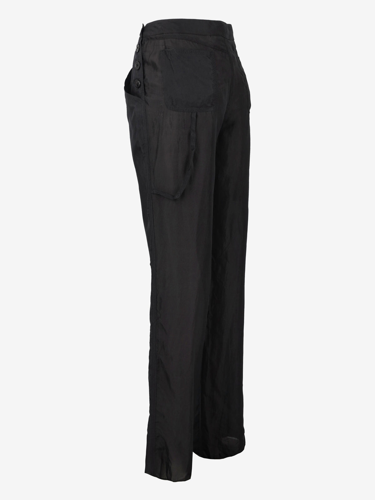 Ungaro Fuchsia Silk Pants