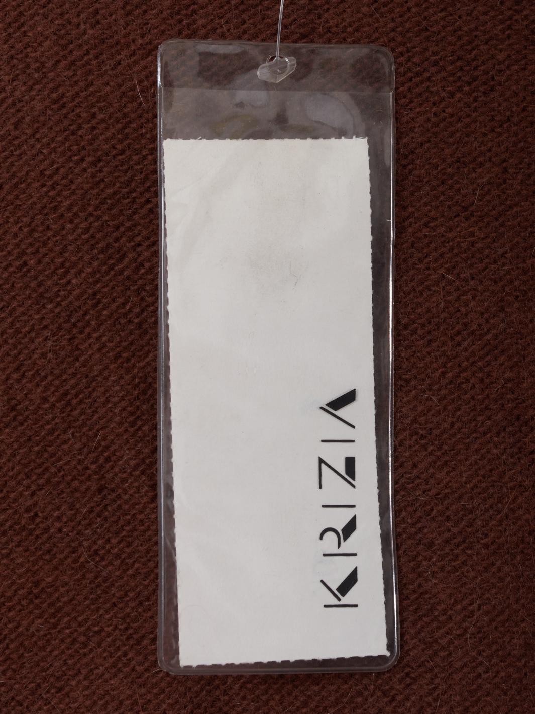 Krizia 刺绣羊毛套衫