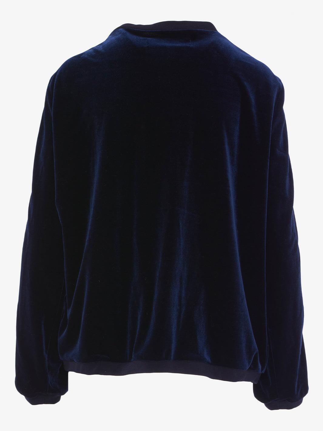 Missguided long-sleeved sweatshirt in blue chenille CVM22.81.26  Missguided 