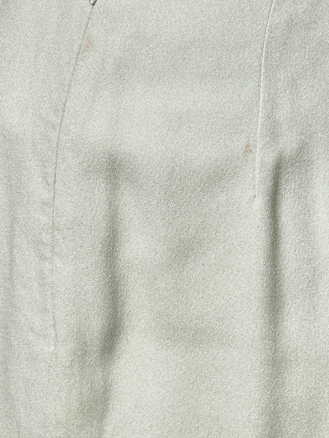 1990s Giorgio Armani sage-coloured silk pants W2203023  Giorgio Armani 