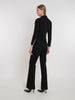 Y2K Gucci black low-waisted pants with flared line