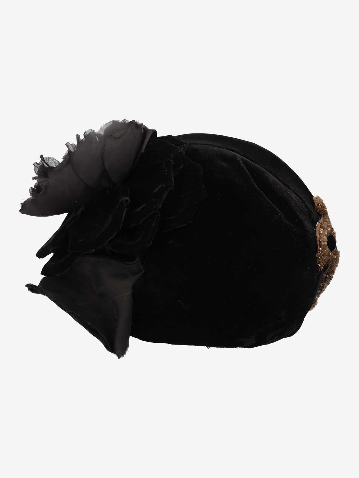 Vintage Sequin & Floral Fascinator Hat W27526.160  Vintage 