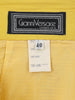 Abito nero e giallo Gianni Versace Couture