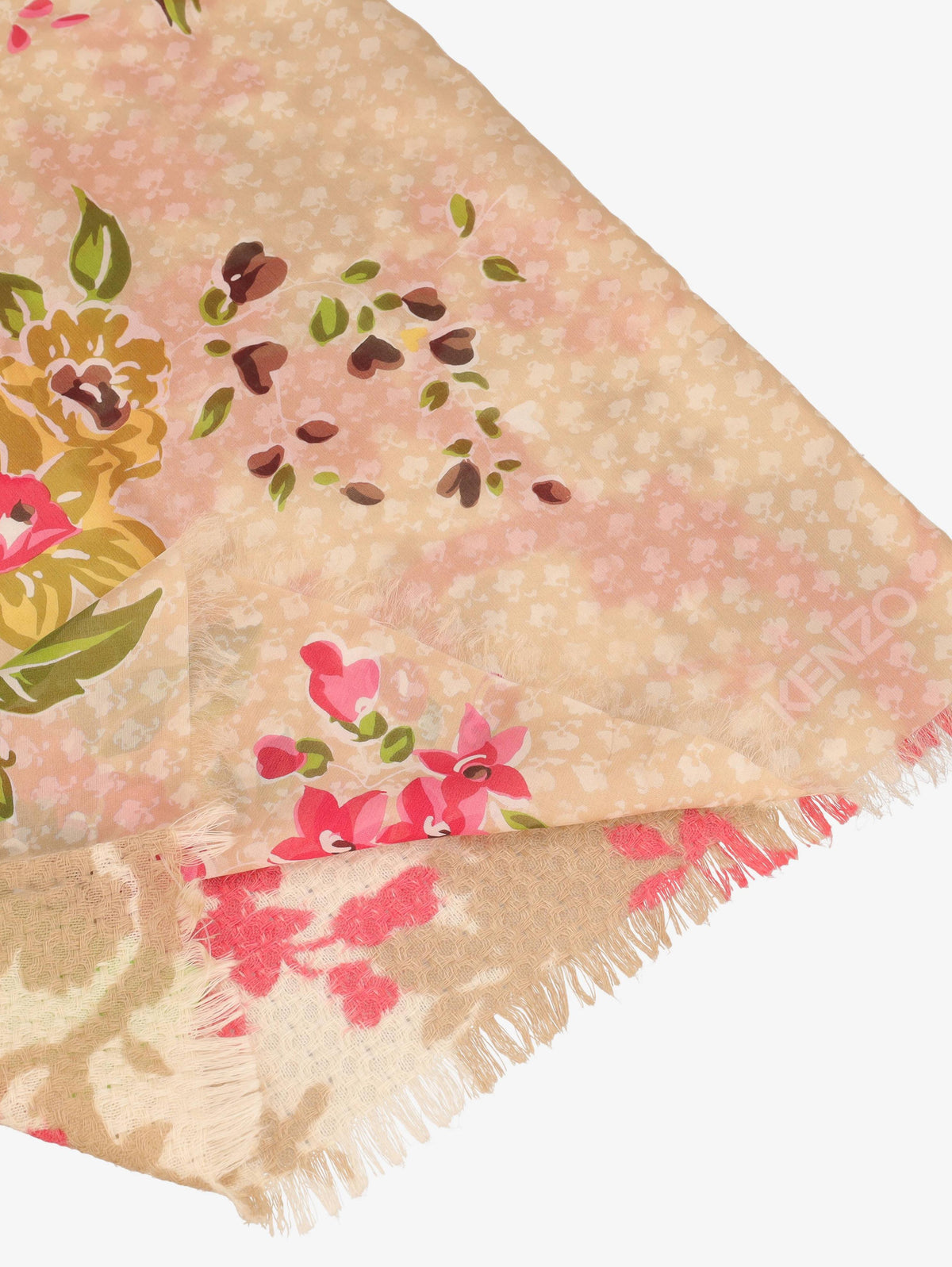 Kenzo Flowered Scarf