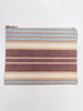 Y2K Cavalli e Nastri  clutch bag in brown, beige and baby blue stripes W22033121  Cavalli e Nastri 