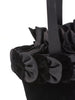 Black velvet bucket bag W22090901  Vintage 