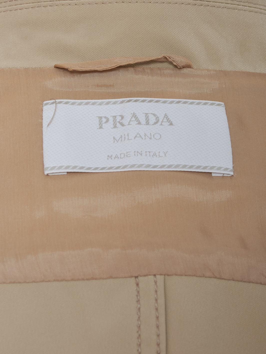 Prada beige suit