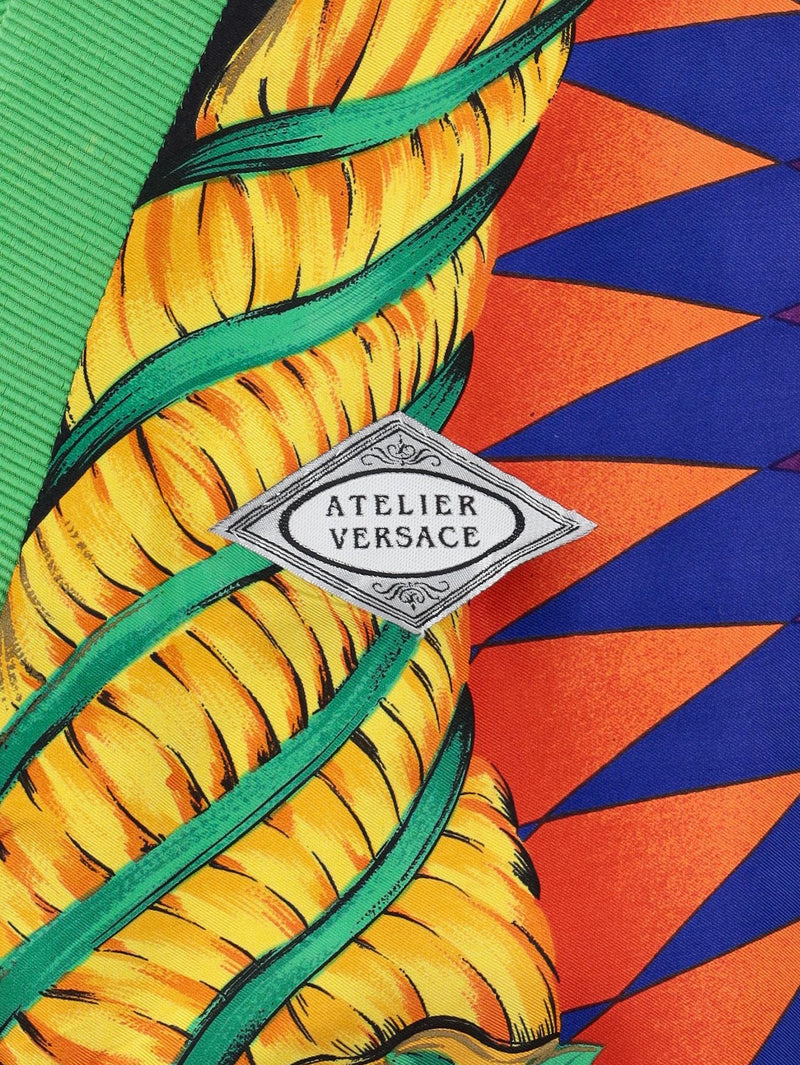 Atelier Versace Green Textured Suit W04032025_17  Gianni Versace 