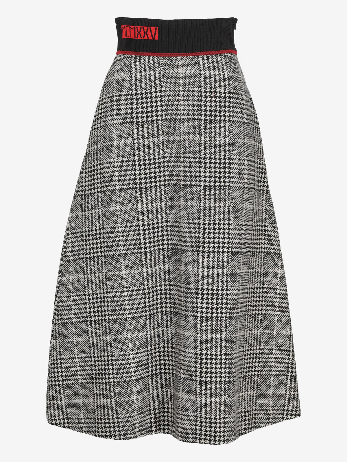 Fendi Tweed Wool Long Skirt CVB22.94.19  Fendi 
