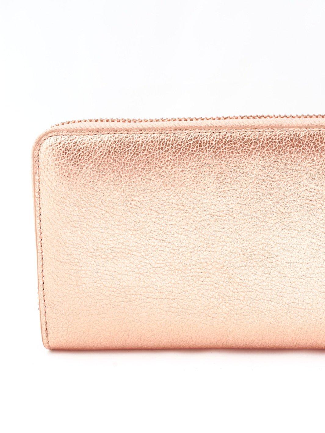 Comme des Garçons rose gold leather wallet, 2010 MR29322.3  Comme des Garçons 