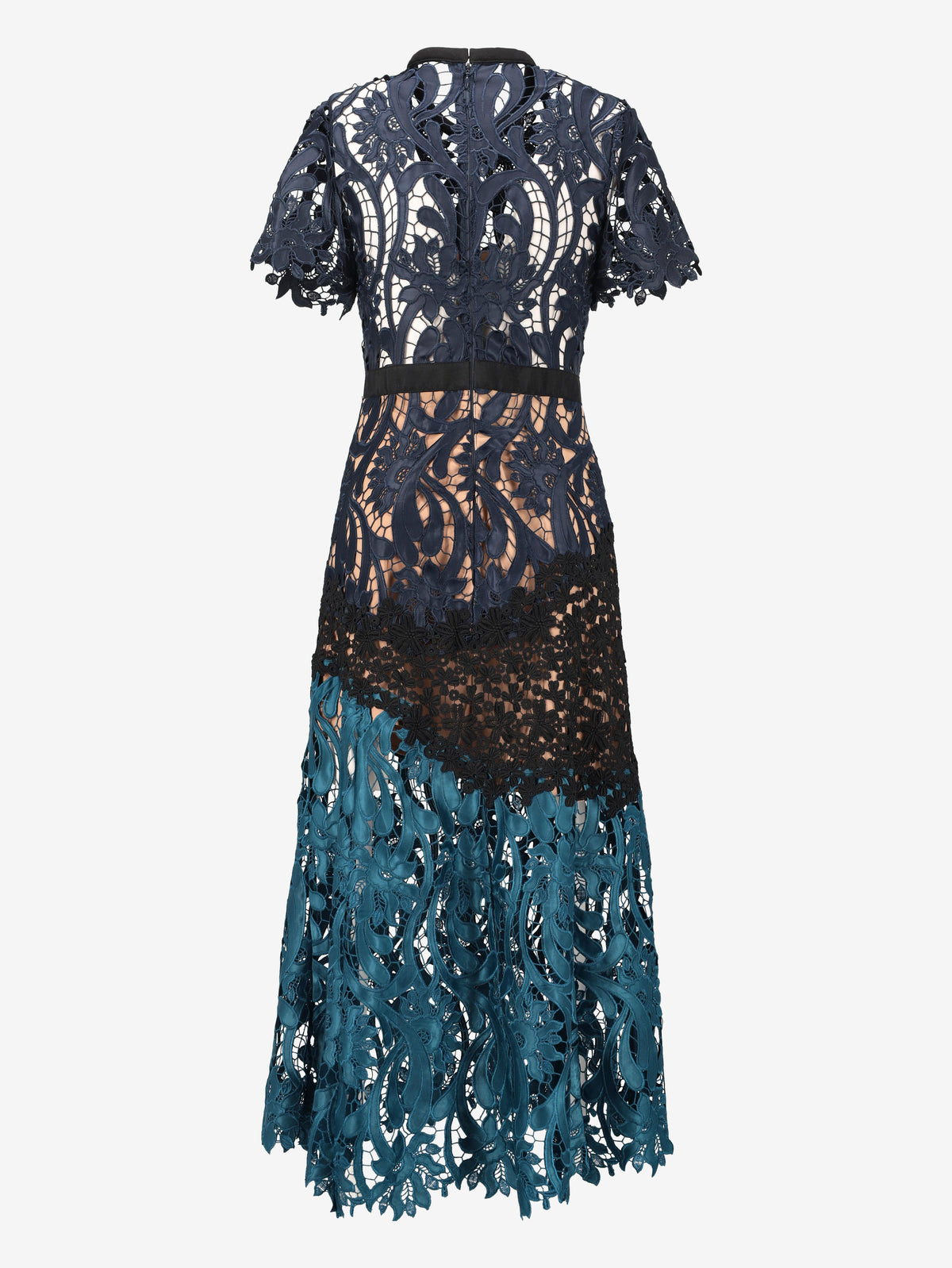 Self Portrait Blue Lace Dress