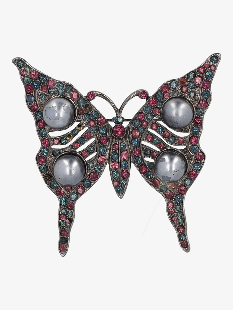 Kenneth Jay Lane Butterfly Brooch CVR24.1.137  Kenneth Jay Lane 