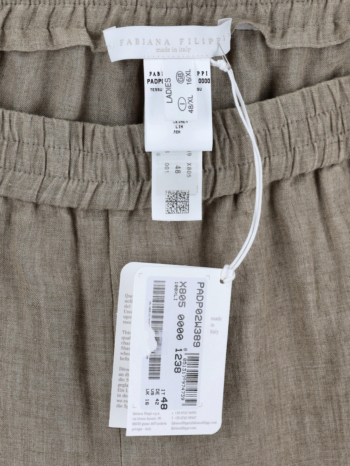Fabiana Filippi Linen Suit WCV241010123  Fabiana Filippi 
