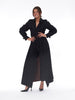 Trench nero oversize Jean Paul Gaultier del 2010
