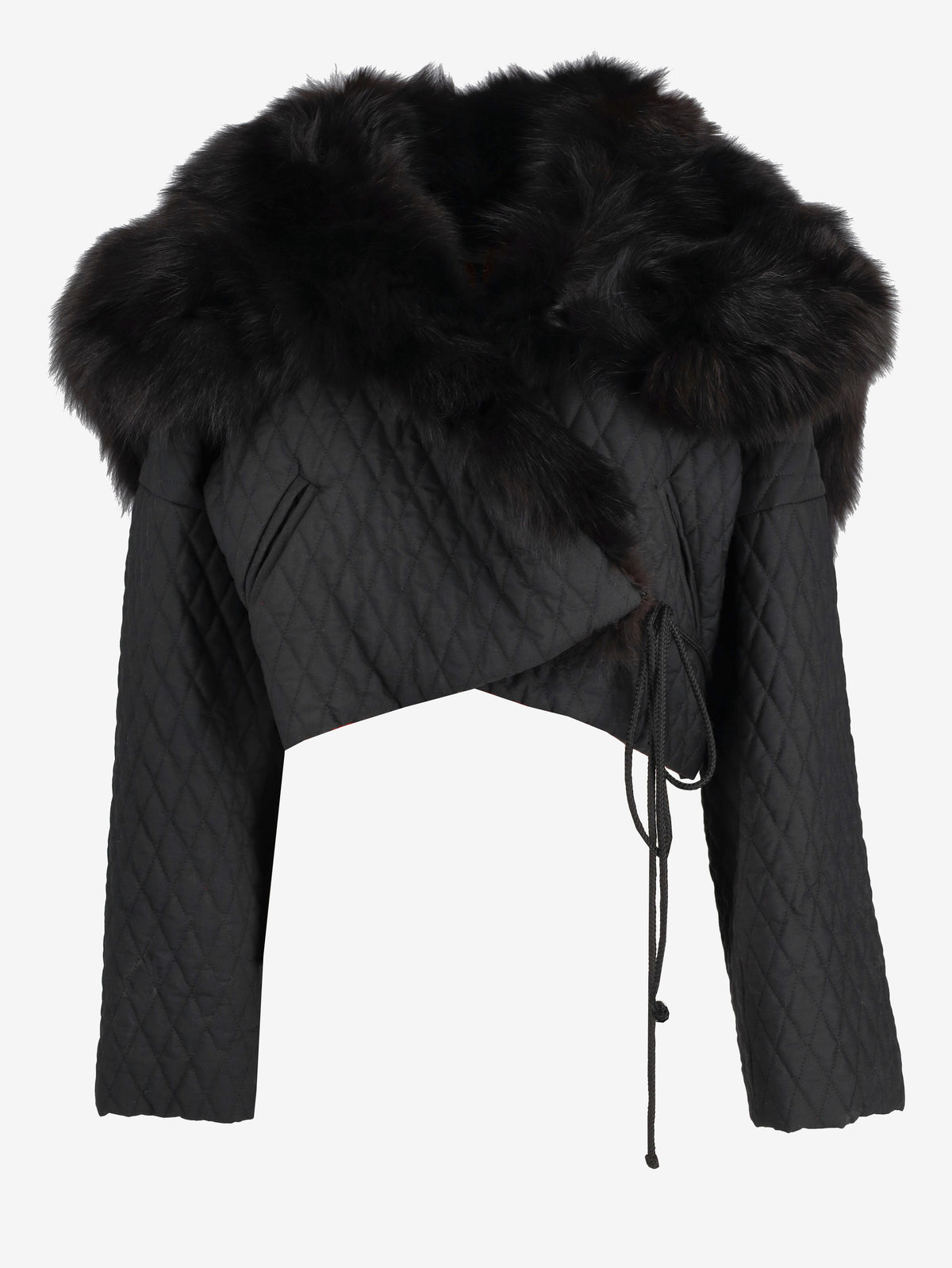 Mondrian Quilted Cropped Jacket W2511.115.01  Mondrian 