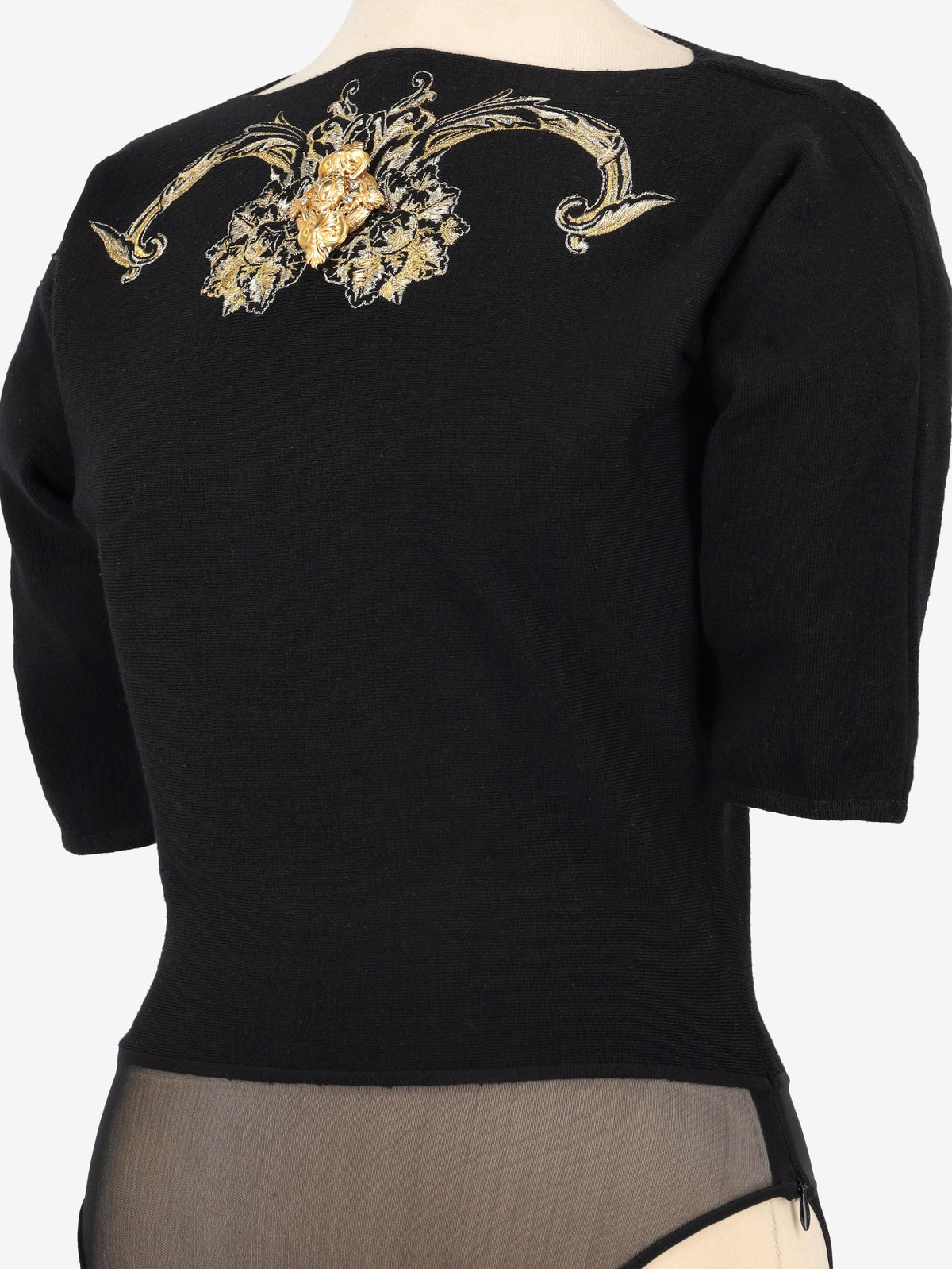 Gianfranco Ferrè Wool Bodysuit WCV041224.112  Gianfranco Ferré 