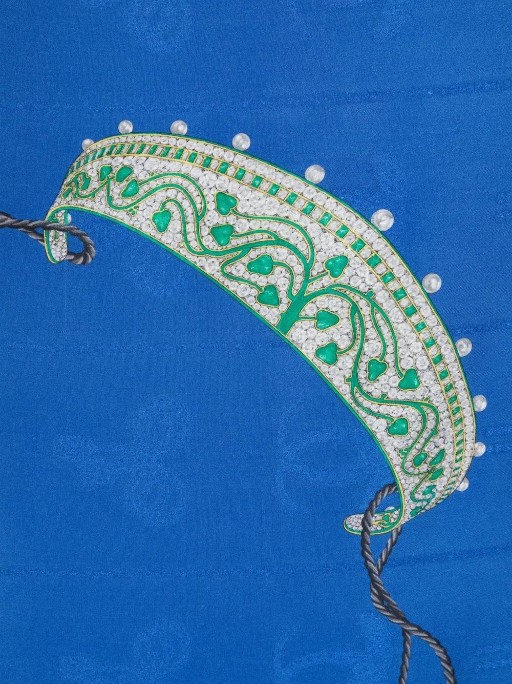 Cartier patterned-jacquard silk scarf WCV241058  Cartier 