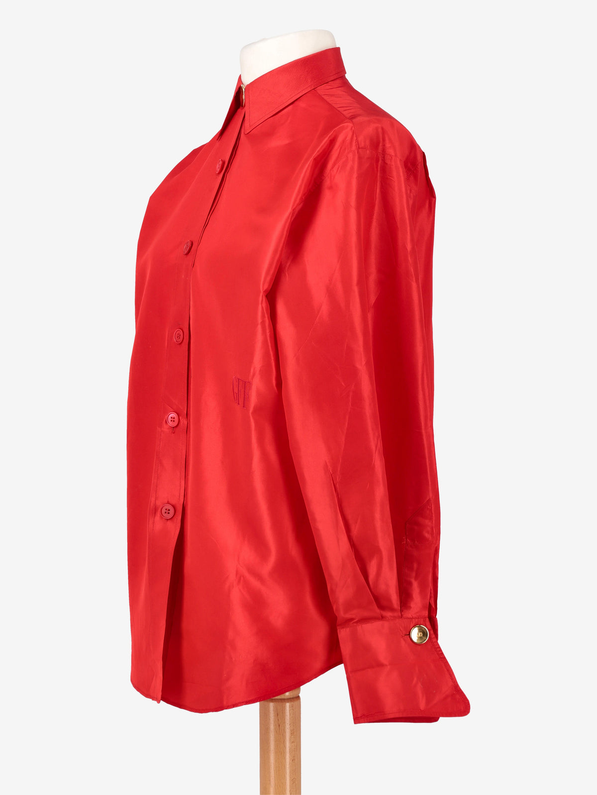Camicia Gianfranco Ferré in seta rossa