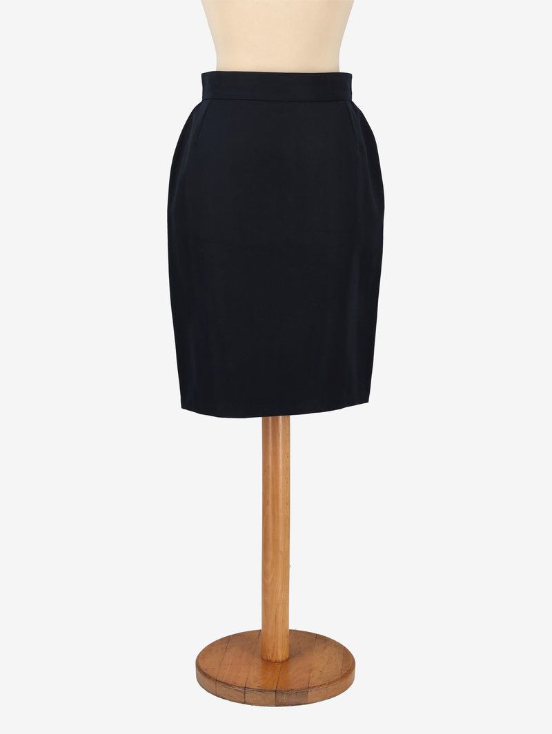 Gianni Versace Wool Pencil Skirt<BR/><BR/> WCV04032025_6  Versace 