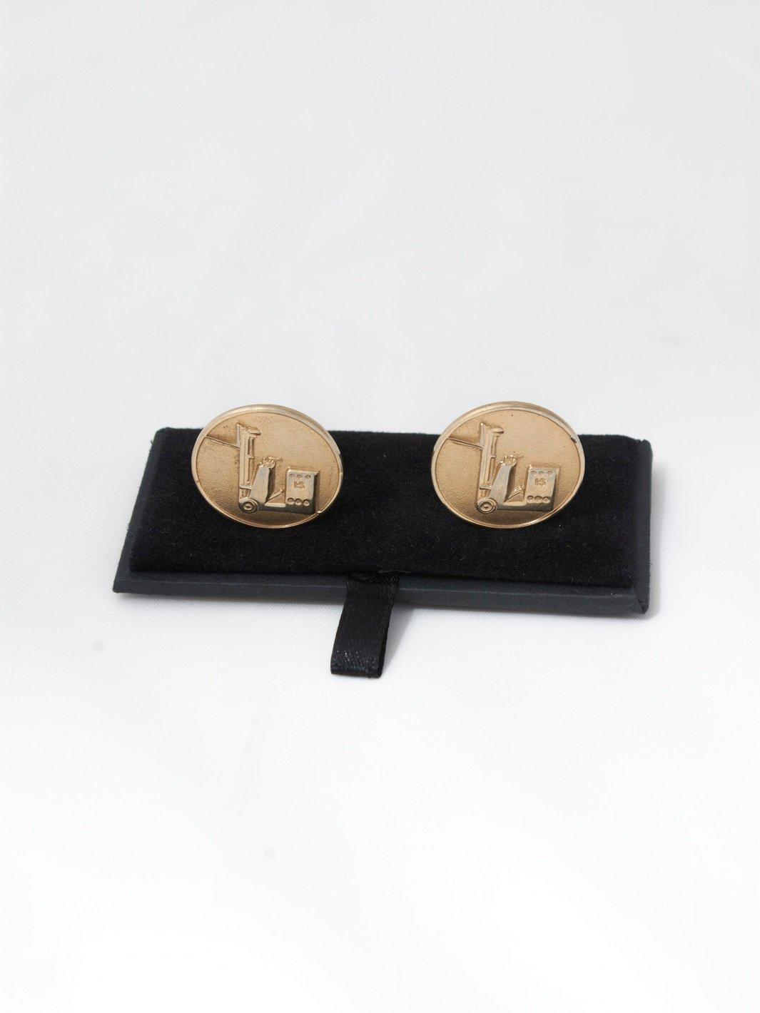 Round cufflinks, 2010 U45.11/132  Vintage 